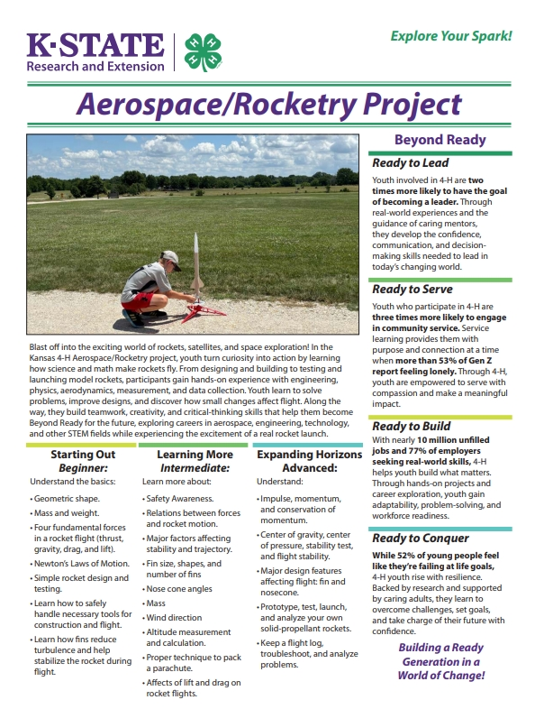 Aerospace/Rocketry Spark Page PDF - Thumbnail Image