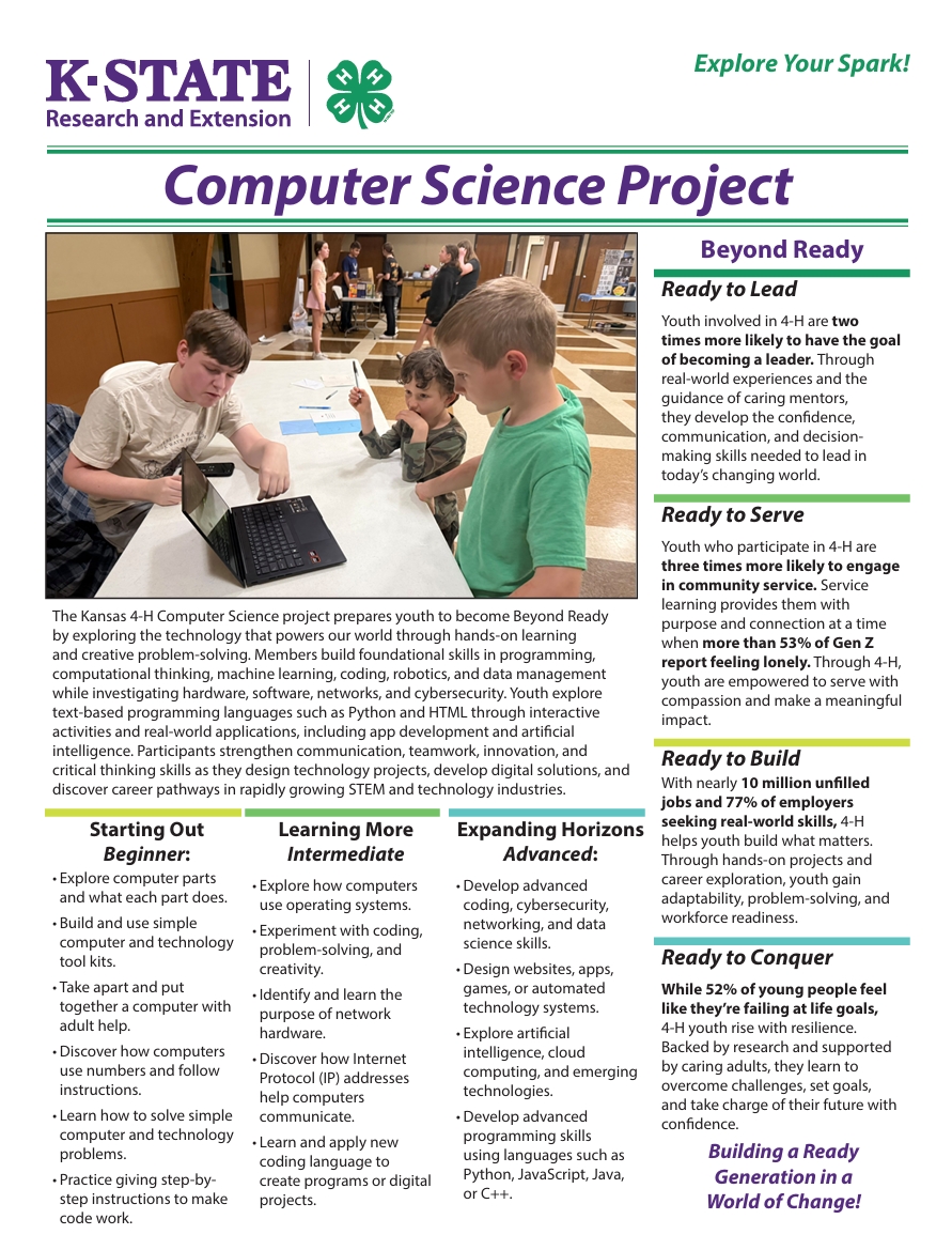Computer Science Project Spark Page - Thumbnail Image