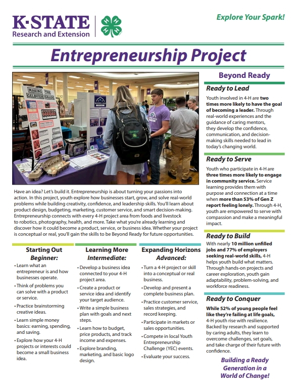 Entrepreneurship Project Spark Page - Thumbnail Image